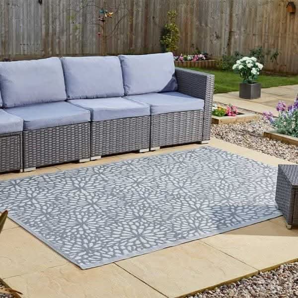 Smart Garden 240cm Flora Leaves Yellow Alfresco Mats main image 0