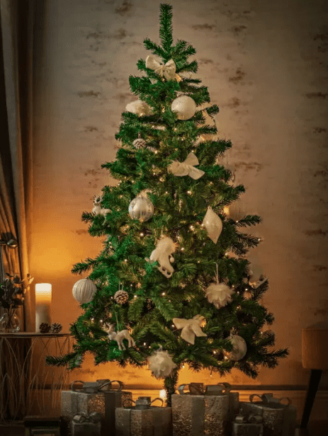 what size Christmas tree is most popular