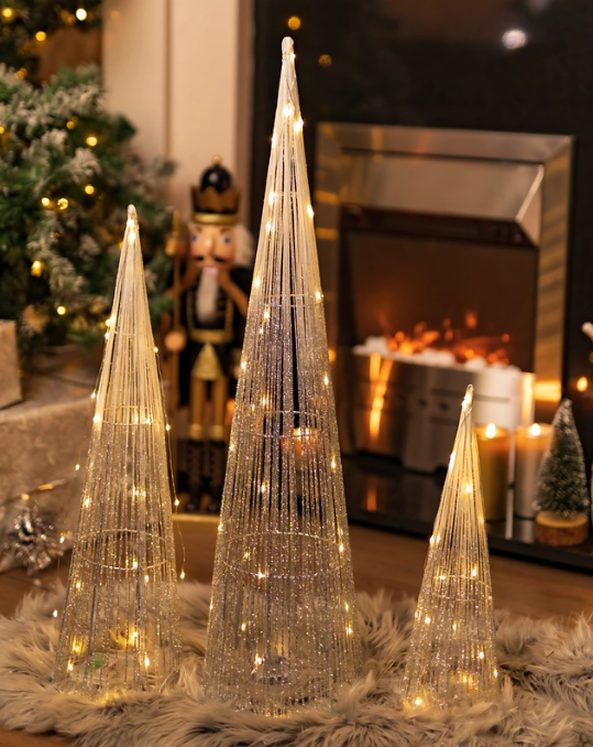 Can you leave a prelit Christmas tree on all night