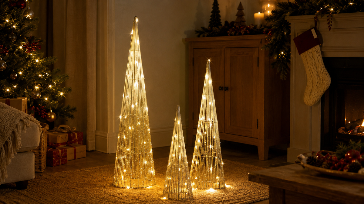 Pre-Lit Christmas Trees