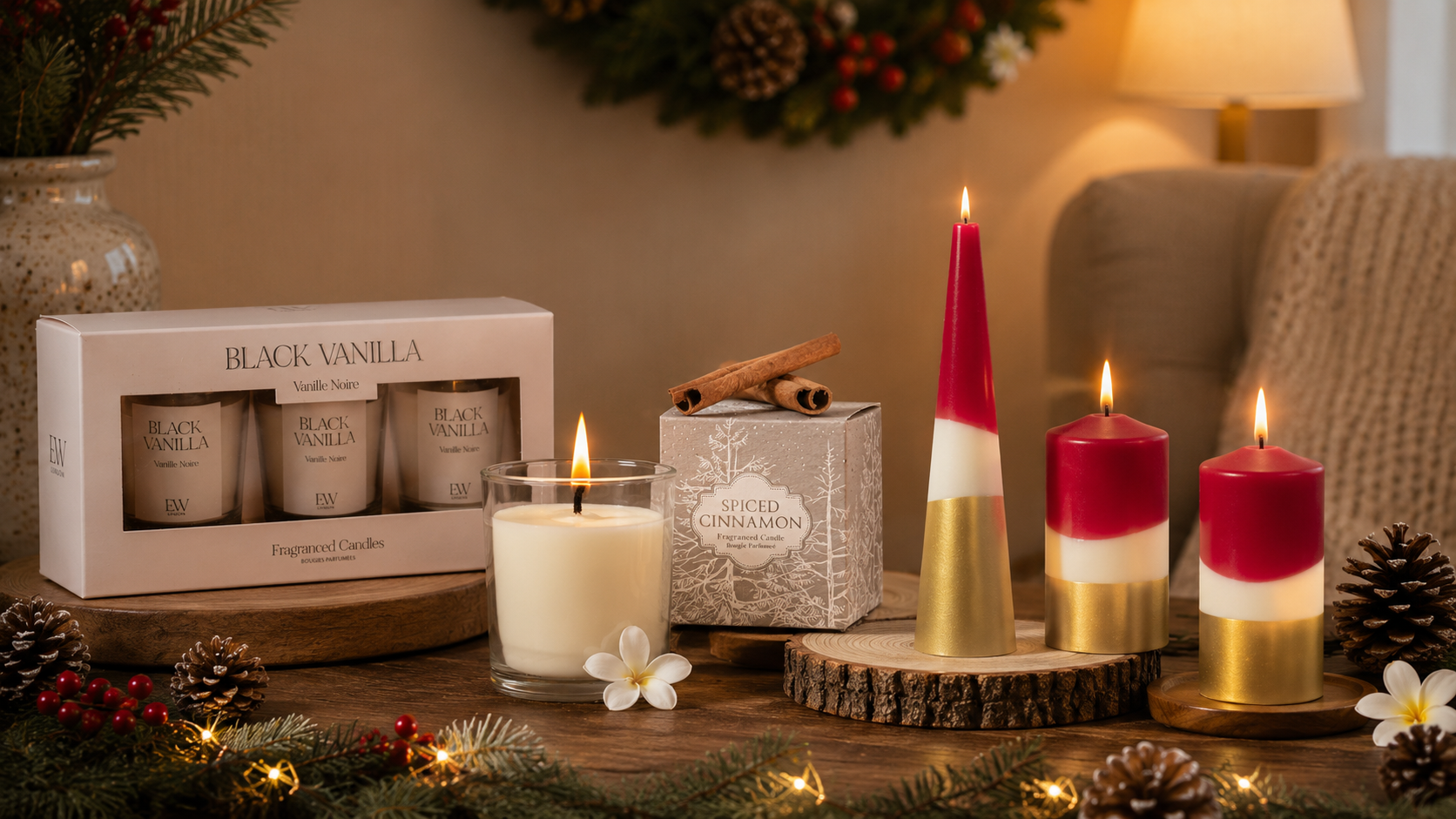 Christmas Candle Gift Sets