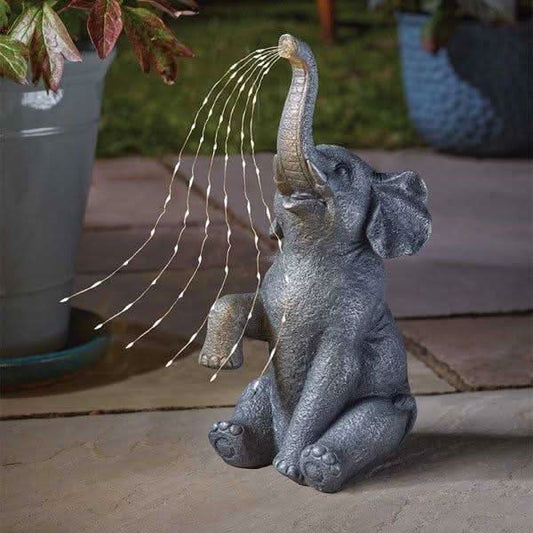 Garden Mile Monkey Standbeeld Solar Garden Ornamenten - Hangende Solar
