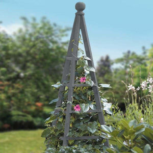 1.9m slate Woodland garden obelisk