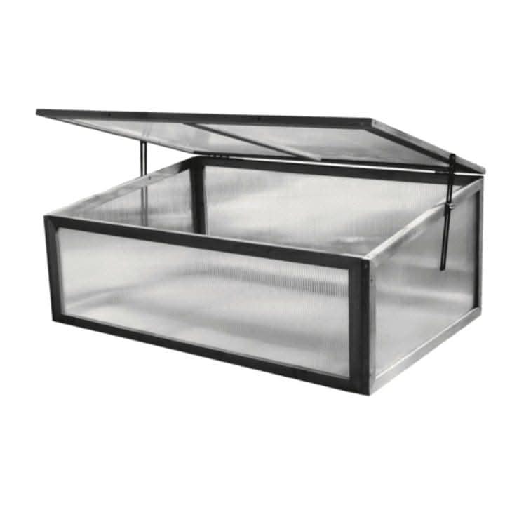 Premium wooden mini greenhouse with polycarbonate panels