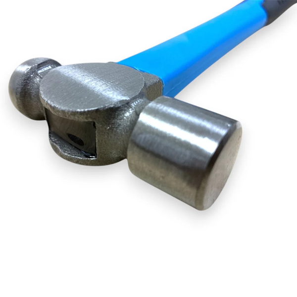 Ball Pein Hammer 70% Fibre Handle Orange Grip 8oz