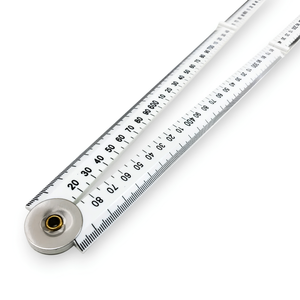 Folding Ruler Metric Imperial DIY Carpenters Measuring Rule 1m