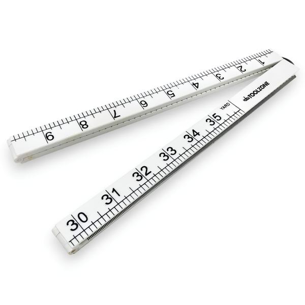 Folding Ruler Metric Imperial DIY Carpenters Measuring Rule 1m