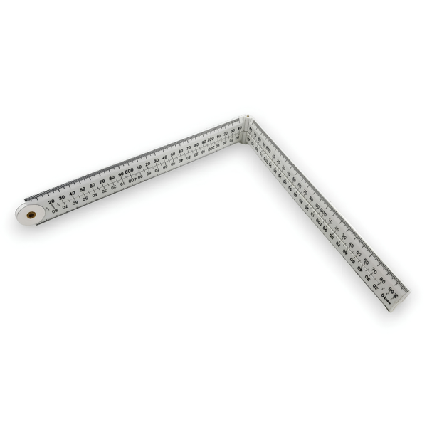 Folding Ruler Metric Imperial DIY Carpenters Measuring Rule 1m