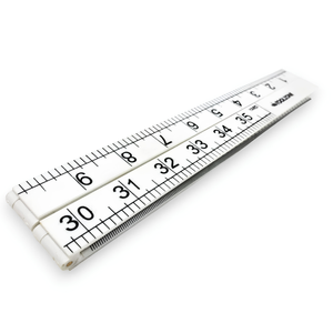 Folding Ruler Metric Imperial DIY Carpenters Measuring Rule 1m