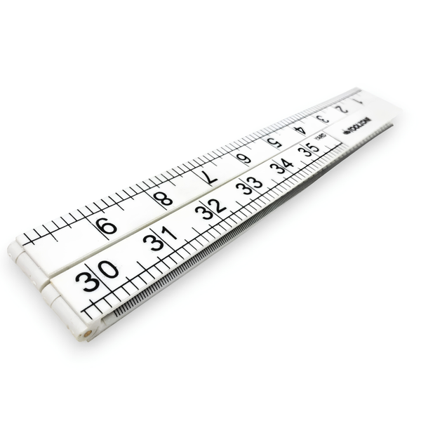 Folding Ruler Metric Imperial DIY Carpenters Measuring Rule 1m