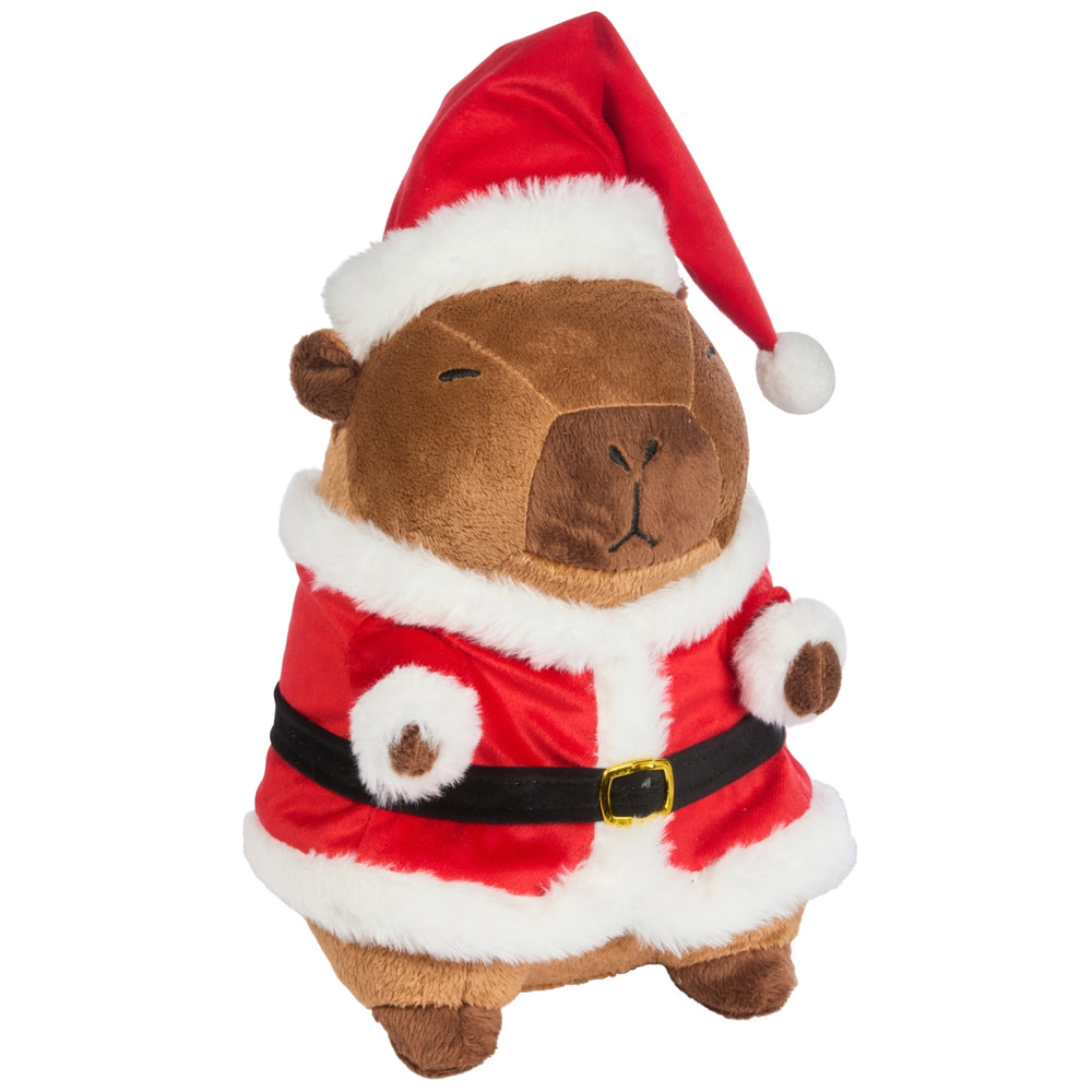 Plush Capybara Teddy Christmas Decoration