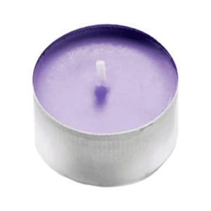 Ten lavender scented tealight candles