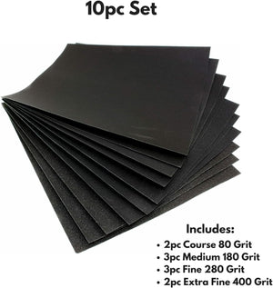 waterproof sandpaper sheets for wood and metal