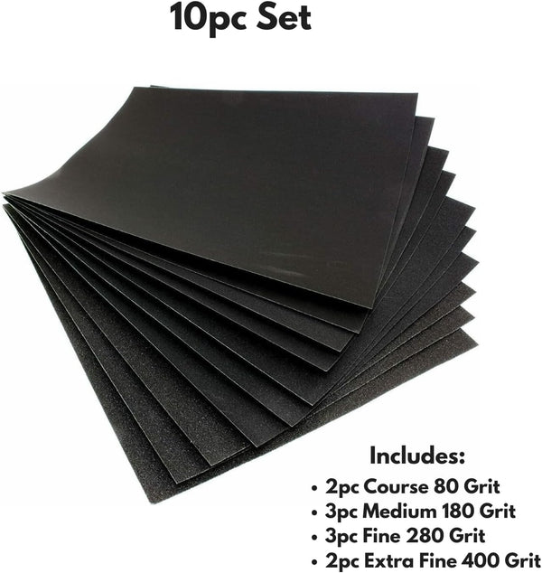 waterproof sandpaper sheets for wood and metal