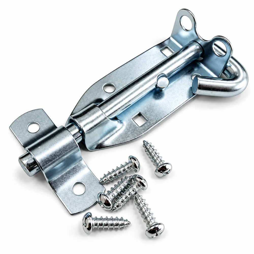 6 Inch Heavy Duty Sliding Bolt Latch for Gates & Sheds