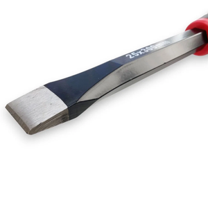 300 x 25mm Cold Steel Brick Chisel with Hand Guard