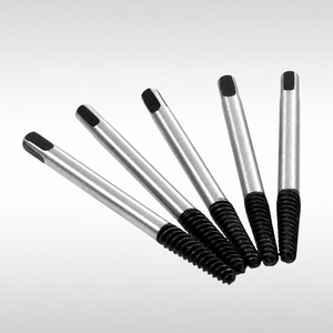 5 Piece Screw Extractor Set for Removing Damaged Bolts