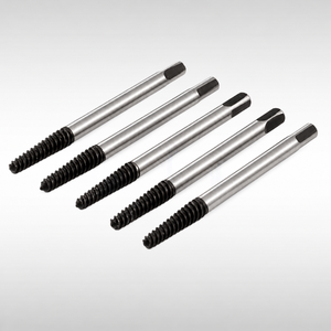 5 Piece Screw Extractor Set for Removing Damaged Bolts