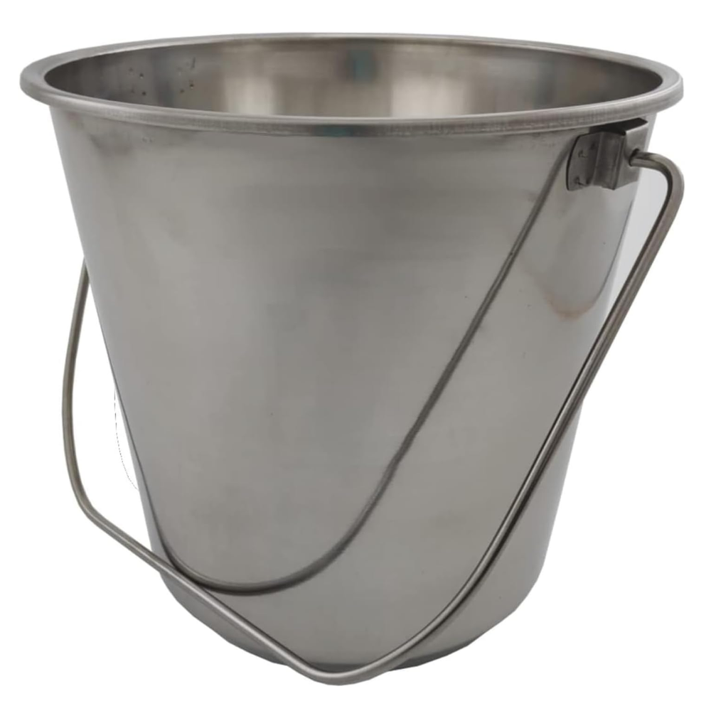 12 Litre Stainless Steel Bucket