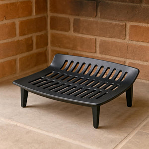 16 inch cast iron fire grate for open fireplaces