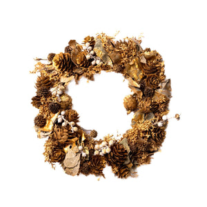 Scented Hanging Wreath - Natural Orange