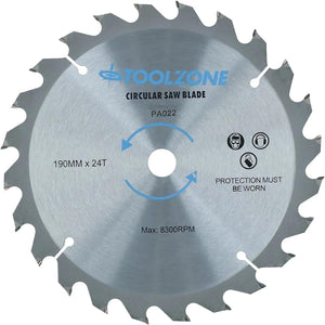 Three pack tungsten carbide saw blades