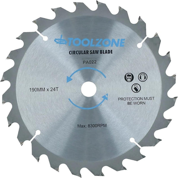 Three pack tungsten carbide saw blades