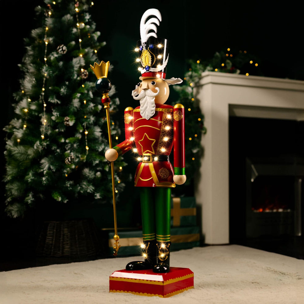 Nutcracker Large Light Up Soldier Christmas Decoration