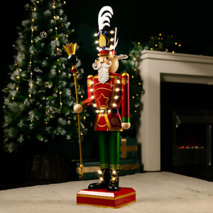 Nutcracker Large Light Up Soldier Christmas Decoration