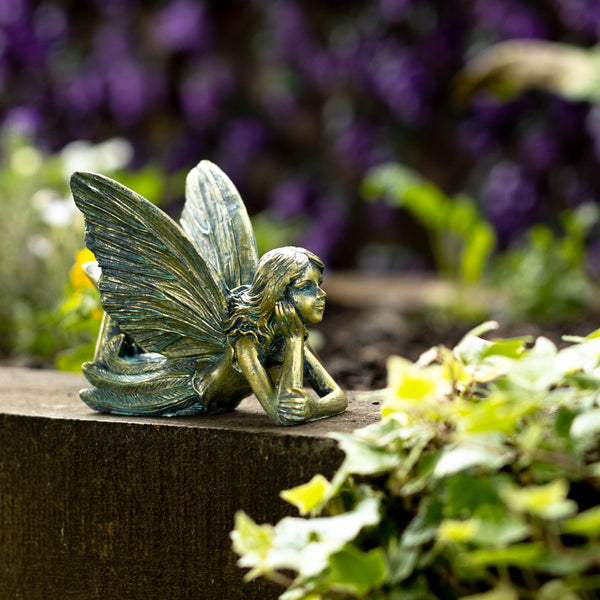 2pc Winged Fairies Garden Ornaments