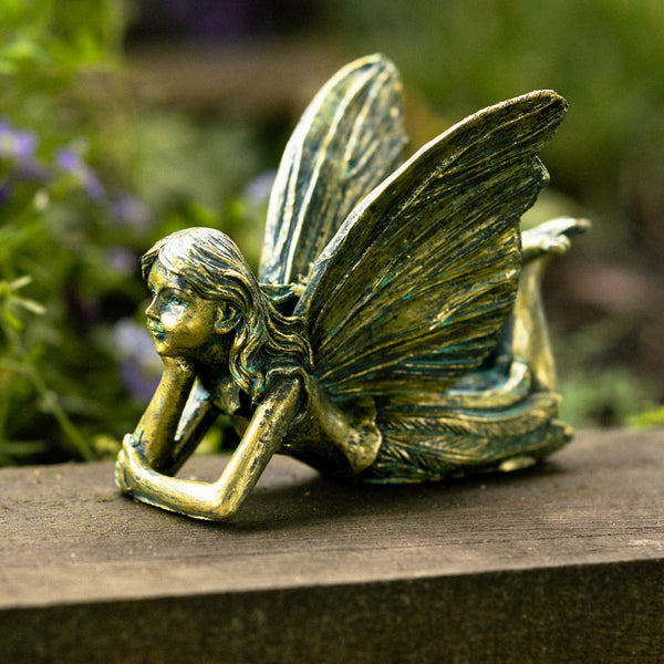 2pc Winged Fairies Garden Ornaments