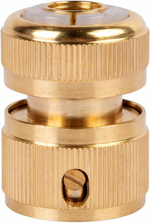 1/2 inch brass hose end connector