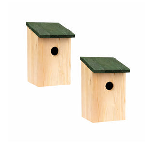 2pc Bird Nesting Box for Garden