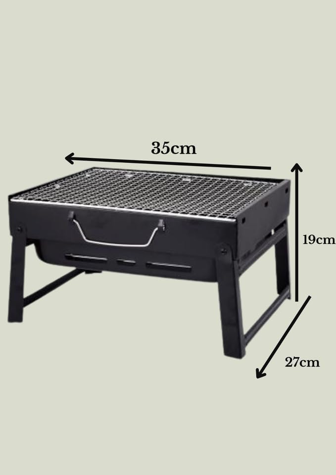 Portable butane camping stove with carry case