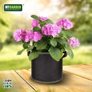 Fabric plant pot with sturdy carry handles