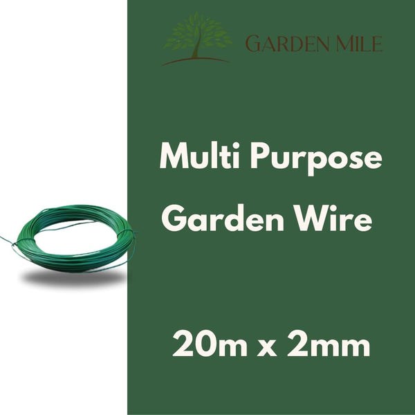 green plant support wire for garden use
