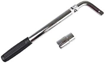 Wheel Nut Wrench Extendable 17 & 19mm Socket included TUV approved