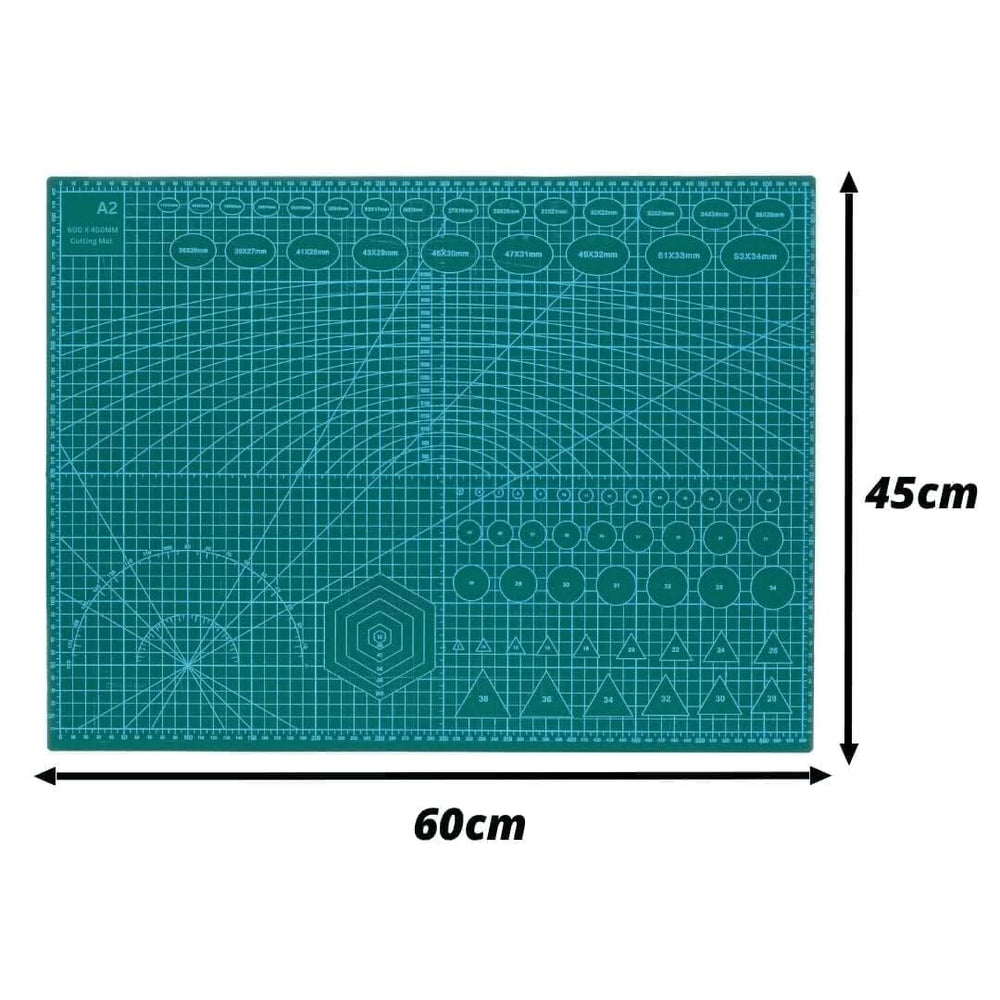 A4 self healing cutting mat with grid lines