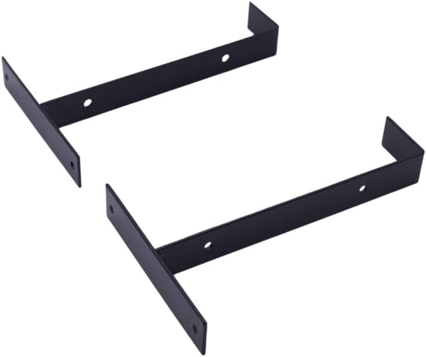 23cm heavy duty metal shelf bracket