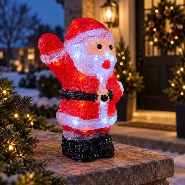  inlit santa decoration