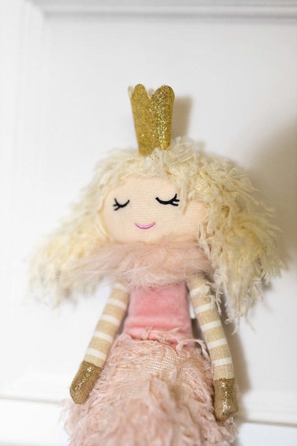 Pink Fairy Princess Seated Figure 42cm