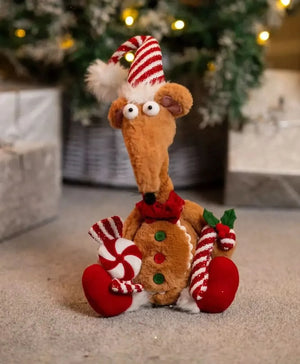 Christmas Gingerbread Rat Decoration