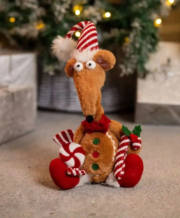 Christmas Gingerbread Rat Decoration