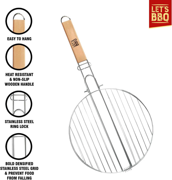 BBQ basket for vegetables
