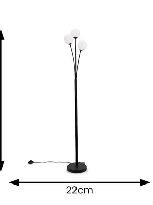 Freestanding Triple Light Floor Lamp