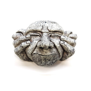 Gargoyle Set Funny Face Wall Plaques