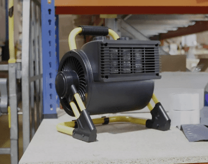 2KW electric industrial fan heater