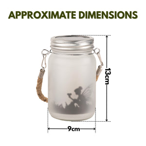 2 Pack Solar Hanging Fairy Lantern Garden Lights