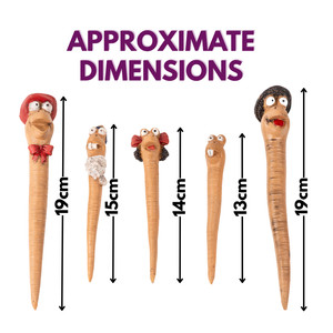 5pc Garden Worms Family Ornaments Miniature Set Resin Decorative Figurines Plant