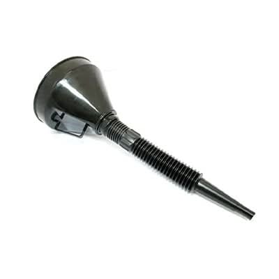 2 in 1 black flexi funnel with detachable flexible spout